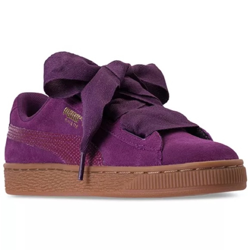Toddler Size 5C Puma Purple Suede‎ Sneakers